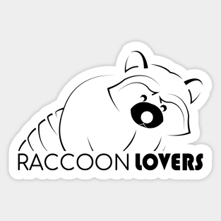 Raccoon Lovers - 03 Sticker